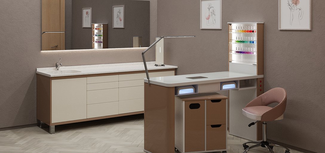 Manicure tables and banquets for express manicure Manicure tables and banquets for express manicure