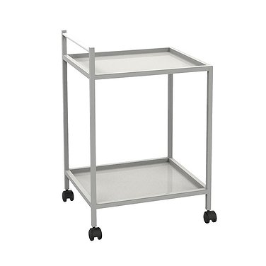 Trolley with 2 shelves